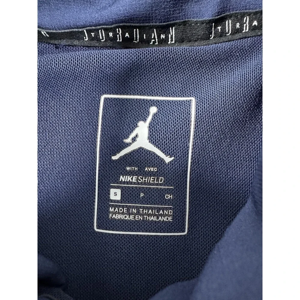 Michigan‎ Wolverines Vest Mens Small Blue NCAA Football Jordan Nike Shield